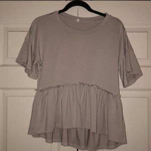 Boutique High-Lo Blouse